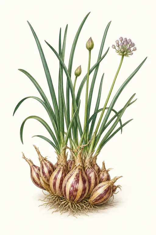 Botanical illustration of Zebrune