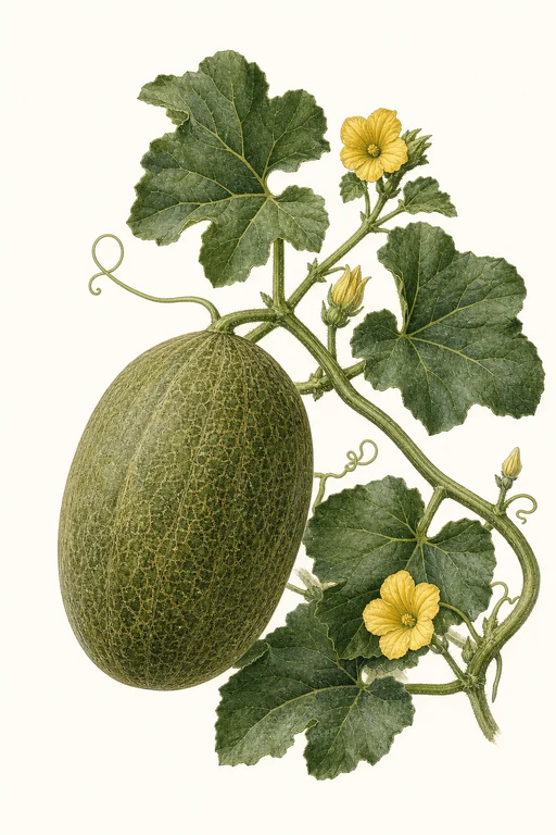 Botanical illustration of Sancho