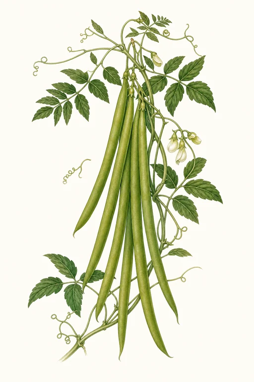 Botanical illustration of Stickless Wonder