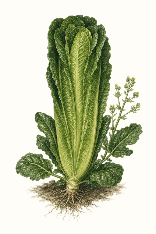 Botanical illustration of Parris Island Cos