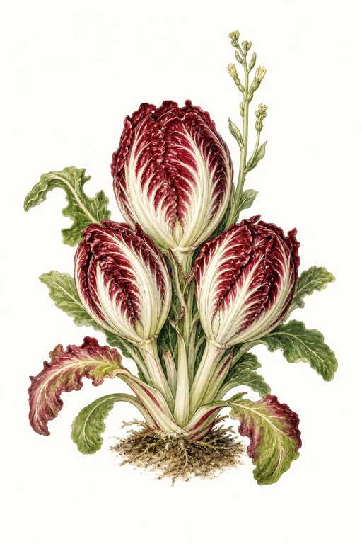 Botanical illustration of Palla Di Fuoco