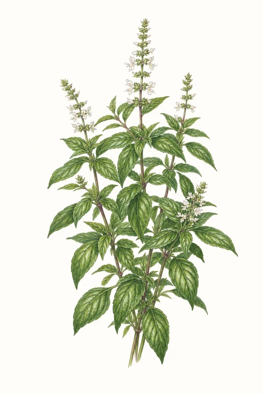 Botanical illustration of Thai Gardens