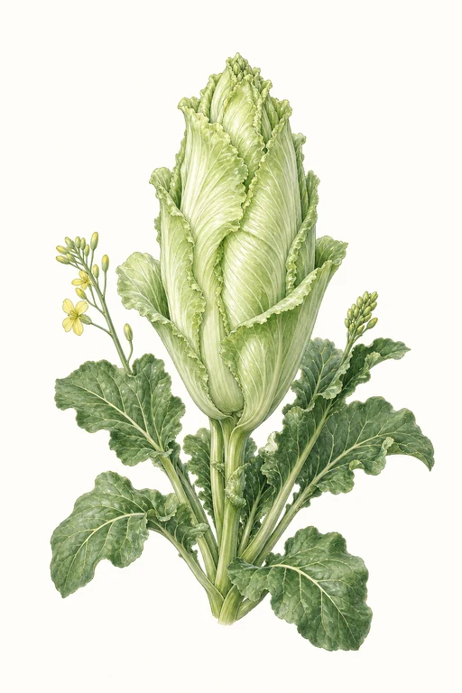 Botanical illustration of China Star