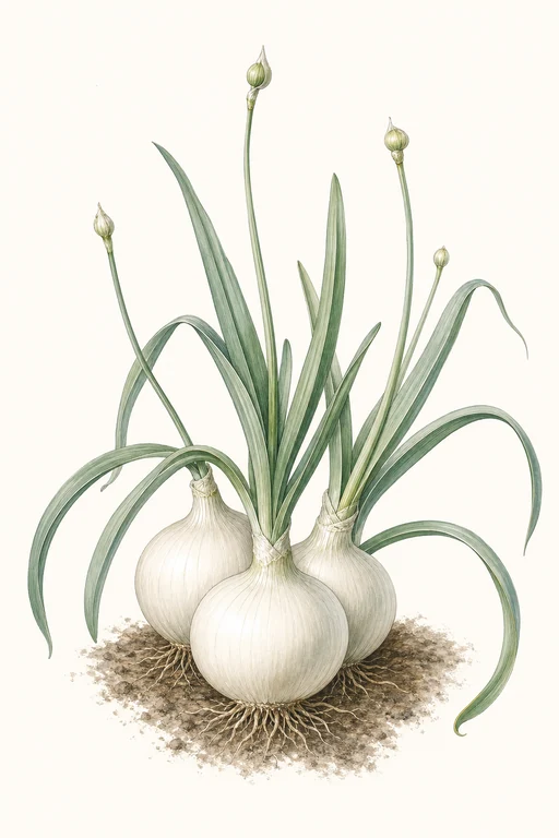 Botanical illustration of White Grano