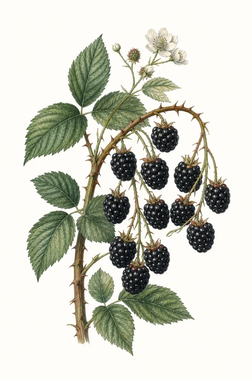 Botanical illustration of Ouachita