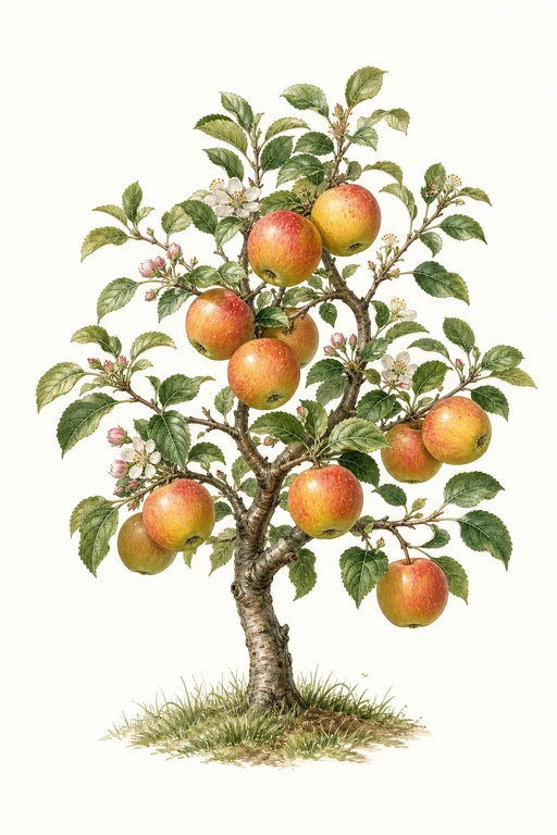 Botanical illustration of SugarBee