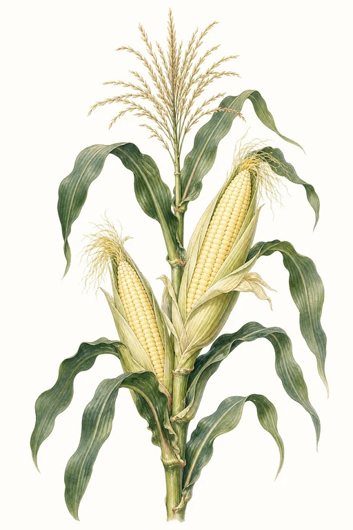 Botanical illustration of Illusion