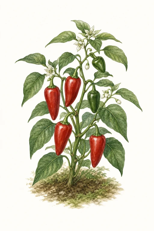 Botanical illustration of Fresno
