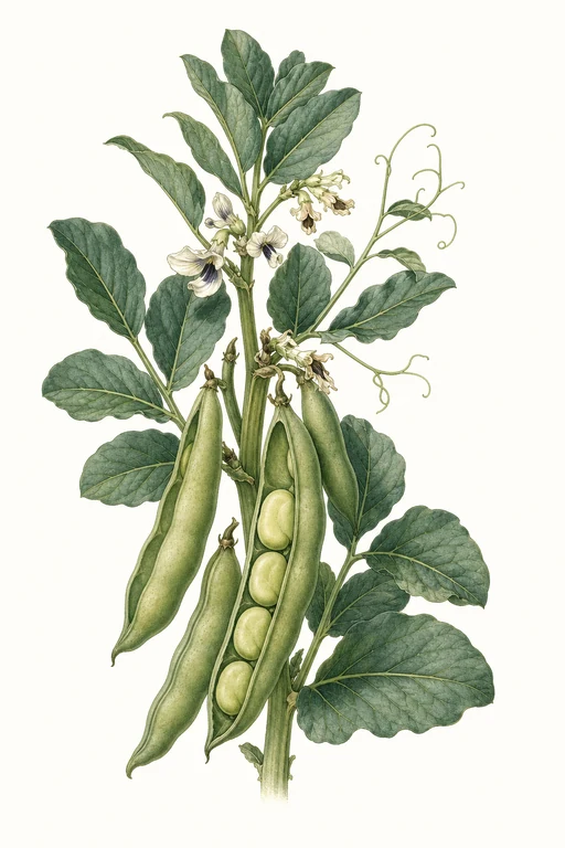 Botanical illustration of Gauche