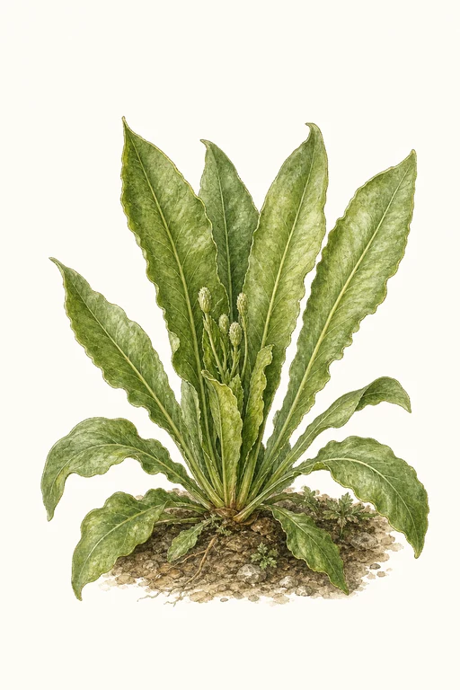 Botanical illustration of Deer Tongue