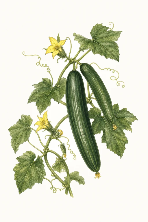 Botanical illustration of Beit Alpha