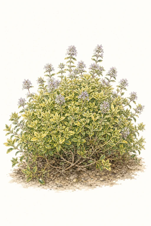 Botanical illustration of Archers Gold