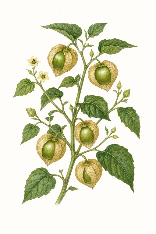 Botanical illustration of Milpero