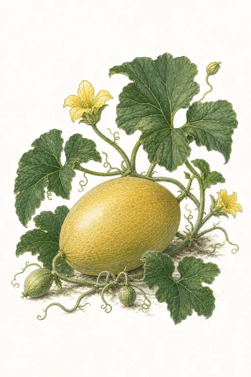 Botanical illustration of Honey Blonde