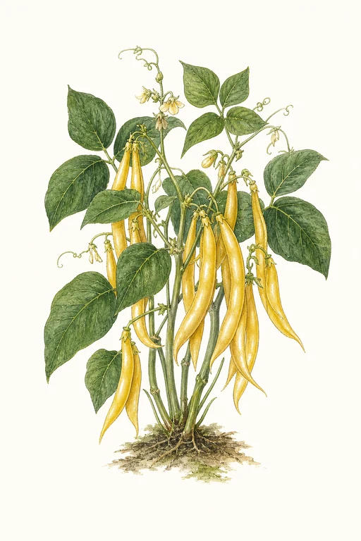 Botanical illustration of Cherokee Wax