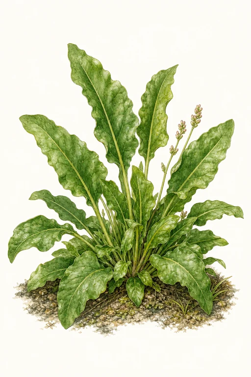 Botanical illustration of Non-Bolting Sorrel
