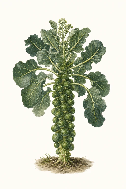 Botanical illustration of Diablo