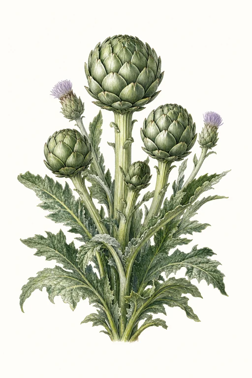 Botanical illustration of Fiesole