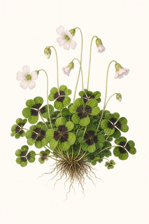 Botanical illustration of Iron Cross