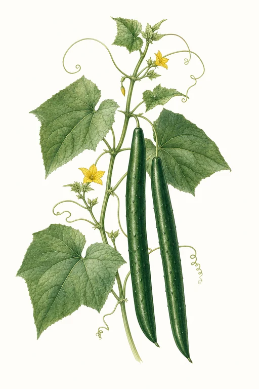 Botanical illustration of Shintokiwa