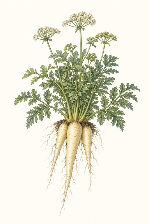 Botanical illustration of The Student