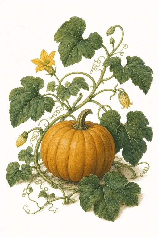 Botanical illustration of Bushel Basket