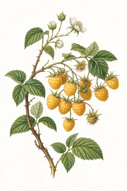 Botanical illustration of Golden Everest