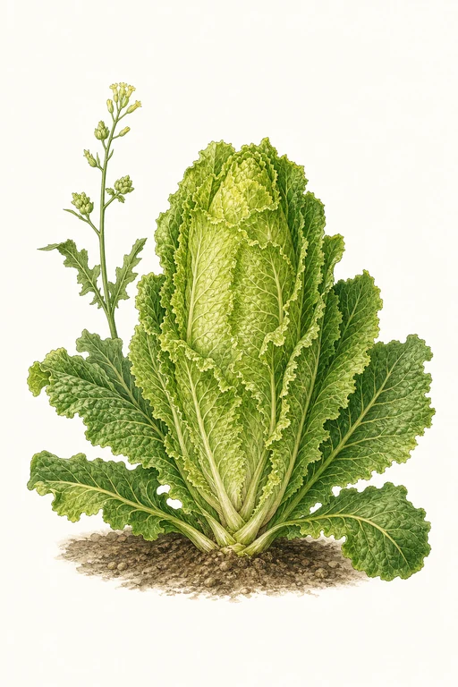 Botanical illustration of Vert De Cambrai