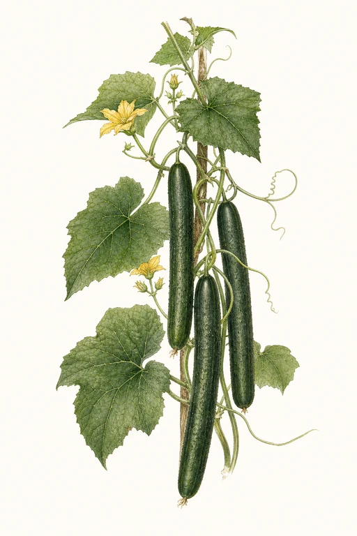 Botanical illustration of Straight Eight