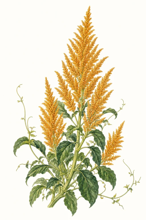 Botanical illustration of Golden Giant
