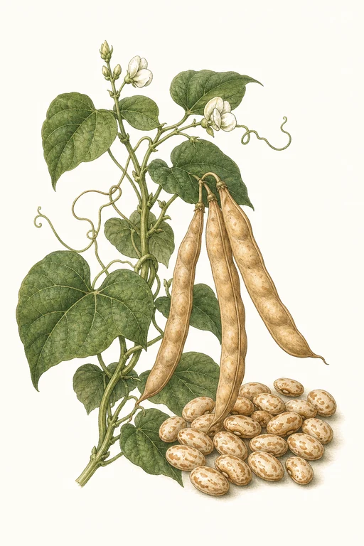 Botanical illustration of Buckskin
