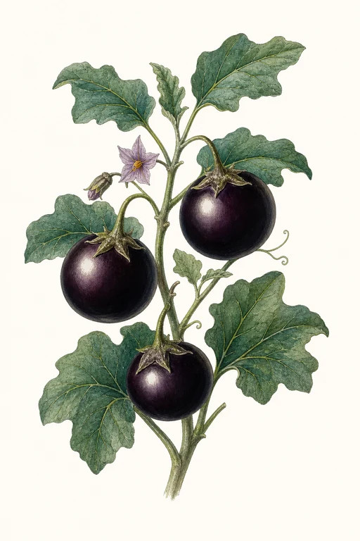Botanical illustration of Ronde de Valence