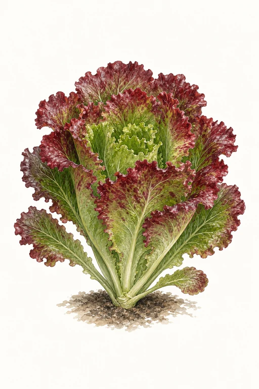 Botanical illustration of Ruby Red
