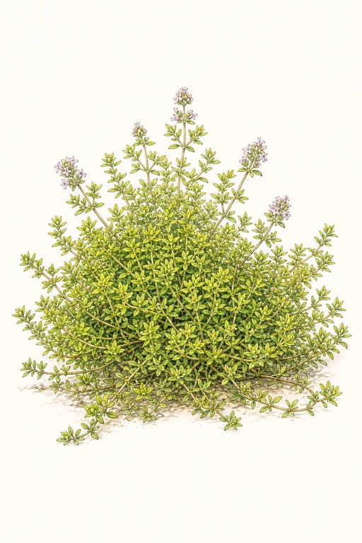Botanical illustration of Lemon Supreme