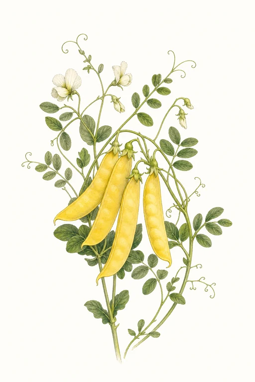 Botanical illustration of Golden Sweet
