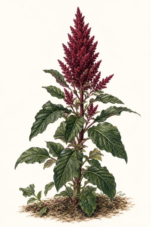 Botanical illustration of Headman