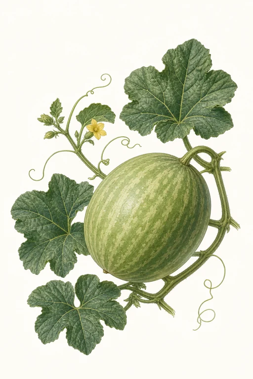 Botanical illustration of Kou Sai Sairin