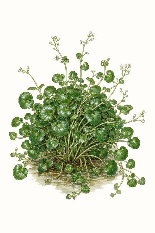 Botanical illustration of Aqua