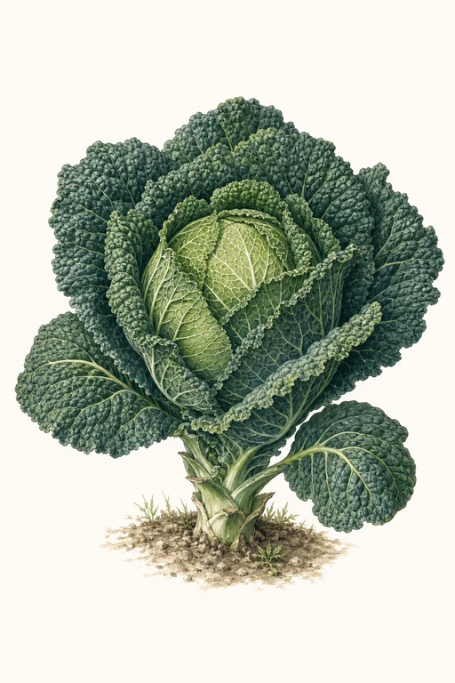 Botanical illustration of Winter King