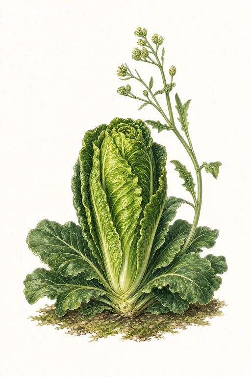 Botanical illustration of Grumolo Verde
