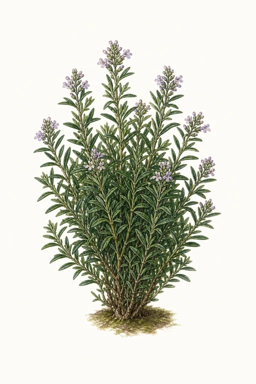 Botanical illustration of Winter