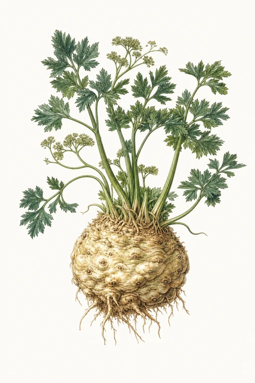Botanical illustration of Starlet