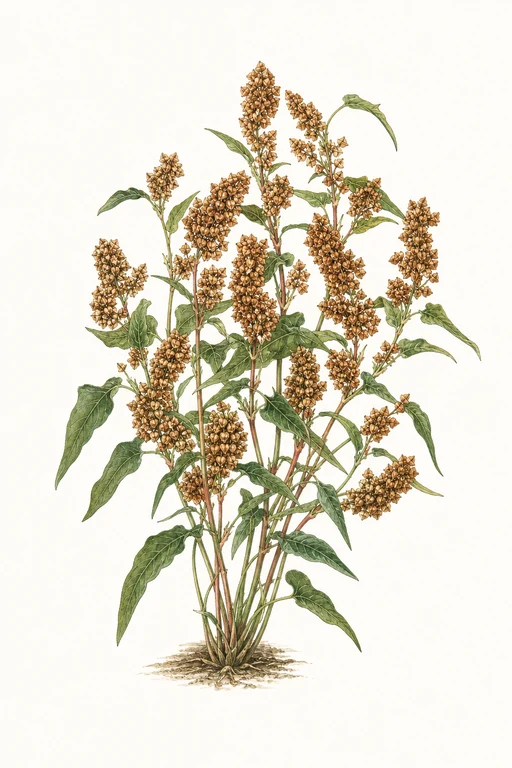 Botanical illustration of Manisoba