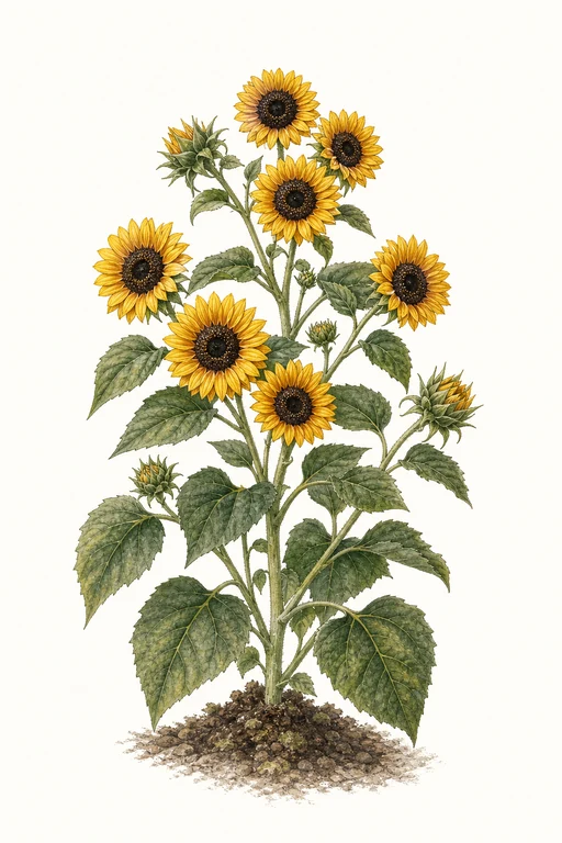 Botanical illustration of Music Box