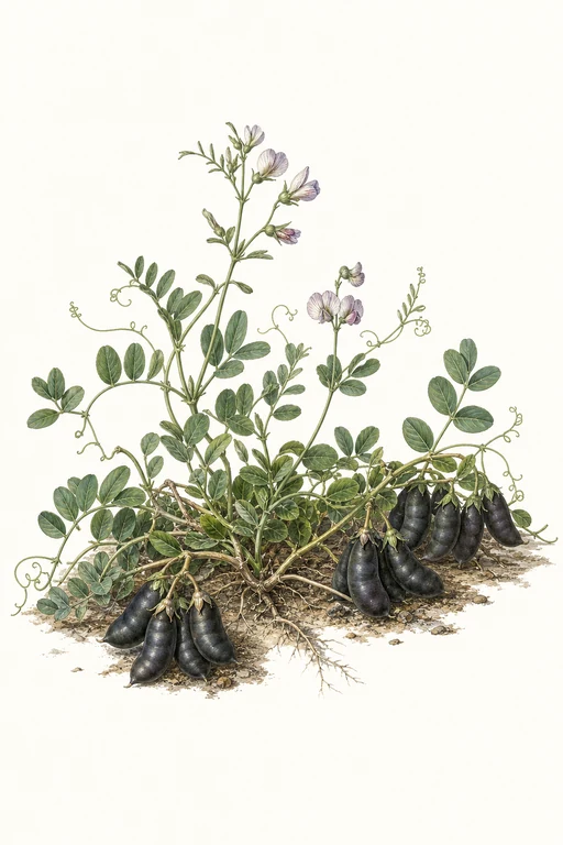 Botanical illustration of Carolina Black