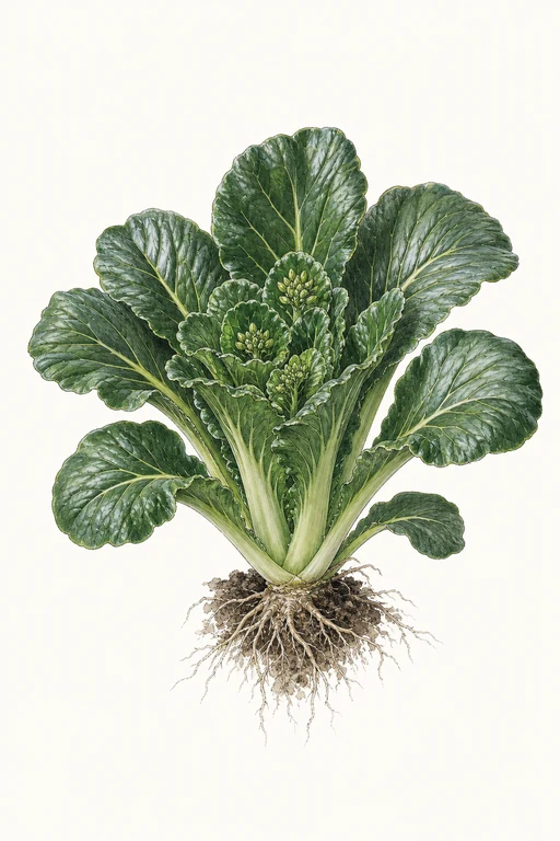 Botanical illustration of Dwarf Siberian