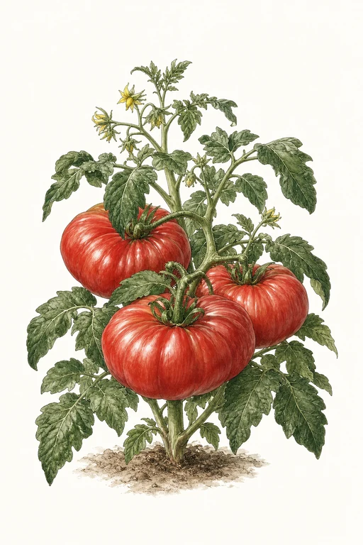 Botanical illustration of Big Beef