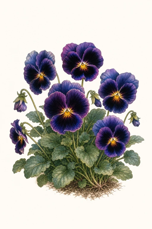 Botanical illustration of Ultima Morpho