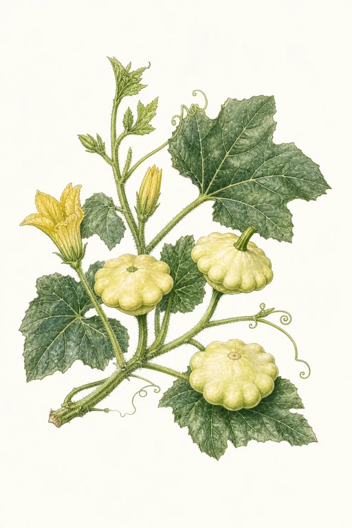 Botanical illustration of Peter Pan