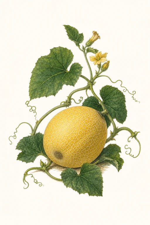 Botanical illustration of Honey Rock